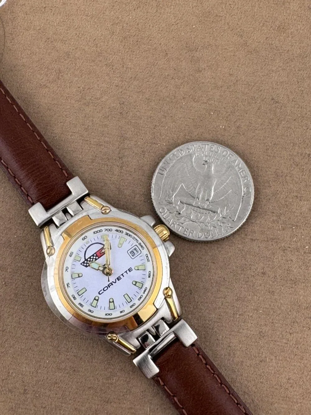 Vintage Corvette wristwatch is a must-have for all the Corvette enthusiasts